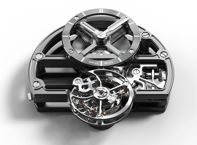 Cận cảnh Bell & Ross BR-X1 Skeleton Tourbillon Sapphire, chiếc đồng hồ đeo tay có giá gần 10 tỷ đồng - Ảnh 8.