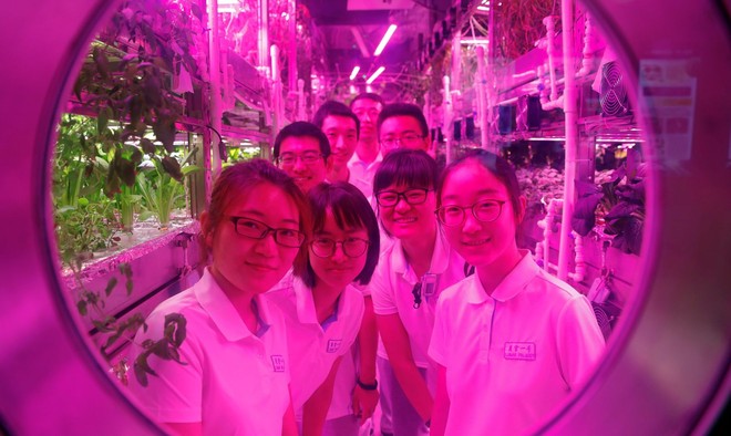 
2 nhóm sinh viên tham gia thử nghiệm sống trong môi trường khép kín
