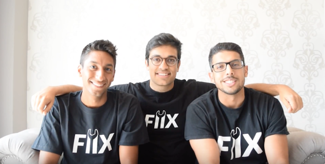  3 nhà sáng lập trẻ tuổi của Fiix 