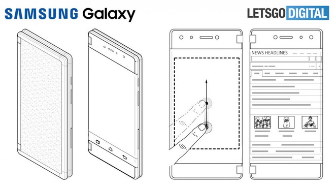 Bằng sáng chế của Samsung tiết lộ Galaxy X bí ẩn sẽ giống như Nintendo 3DS - Ảnh 3.