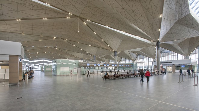 Những thiết kế sân bay độc đáo nhất thế giới - Ảnh 9.
