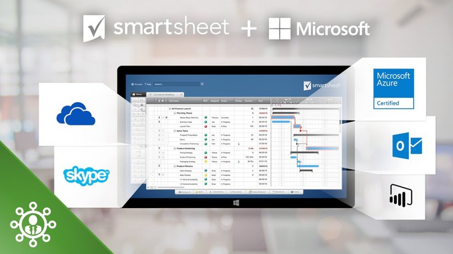  Ứng dụng Smartsheet cho các công việc doanh nghiệp. 