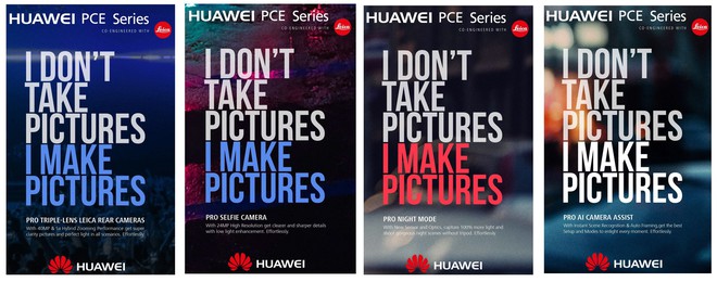 Ảnh quảng cáo Huawei P11