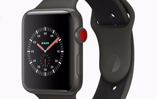  Đương nhiên con chip bên trong Apple Watch 3 cũng là sản phẩm của nhà trồng được của Apple 