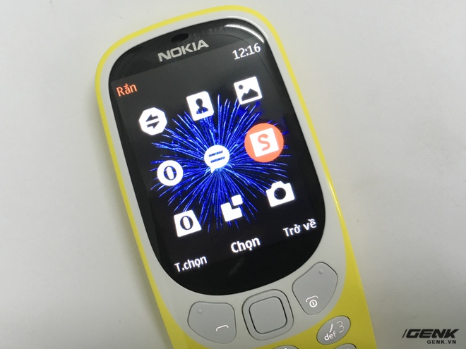  Game Snake được Nokia ưu ái đặt một vị trí riêng trên màn hình chủ ​ 