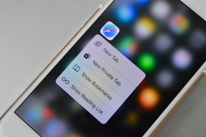 3D Touch được tích hợp sâu hơn trên iOS 11