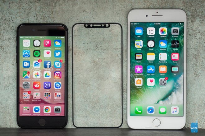  iPhone 8 so với iPhone 7 và iPhone 7 Plus 