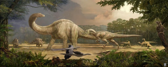  Loài khủng long ăn thịt và ăn cỏ có họ hàng gần hơn các chuyên gia khủng long nghĩ trước đây. 