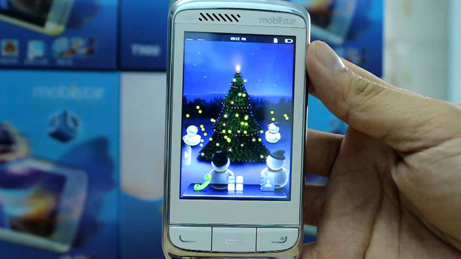  Một mẫu điện thoại cảm ứng giá rẻ của Mobiistar ra mắt năm 2012 