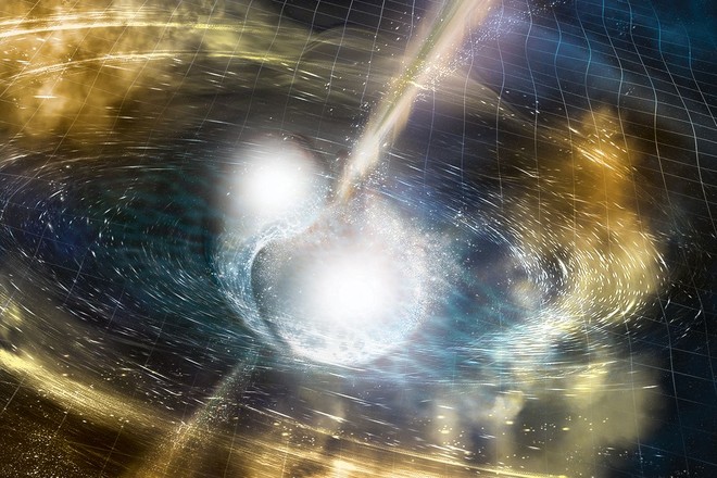 [Sự kiện lớn] Hai ngôi sao neutron va chạm mạnh, đem lại cho chúng ta vô vàn dữ liệu quan trọng, chứng minh lời tiên tri của Einstein hơn 100 năm trước - Ảnh 3.