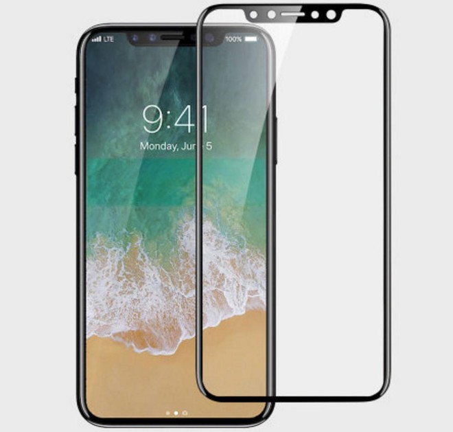  Tấm kính bảo vệ màn hình do MobileFun sản xuất cho iPhone 8. 