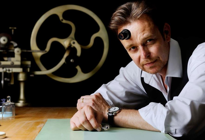  Peter Speake-Marin - nghệ nhân chế tác đồng hồ Tourbillon số 1 thế giới. 