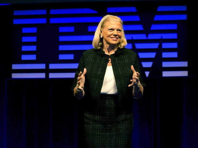  CEO Ginni Rometty của IBM. 