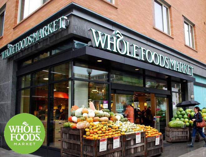 Whole Foods là chuỗi siêu thị nổi tiếng ở Mỹ, thành lập vào năm 1980.