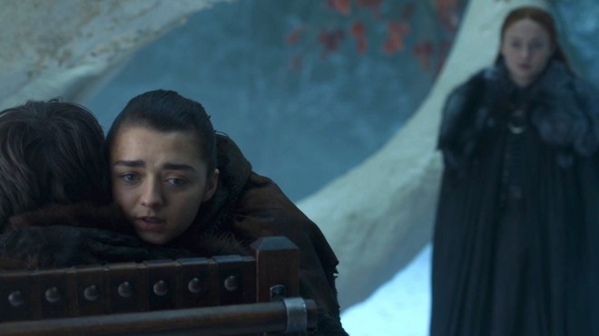  Tuy nhiên, Bran lại khá lạnh nhạt khi gặp lại Arya 