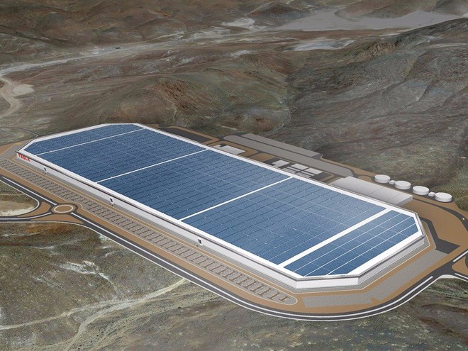  Hình ảnh minh họa nhà máy của Tesla sau khi xây dựng xong 