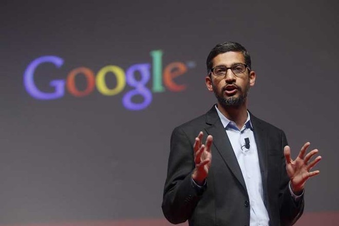 
Sundar Pichai trở thành CEO của Google từ năm 2015.
