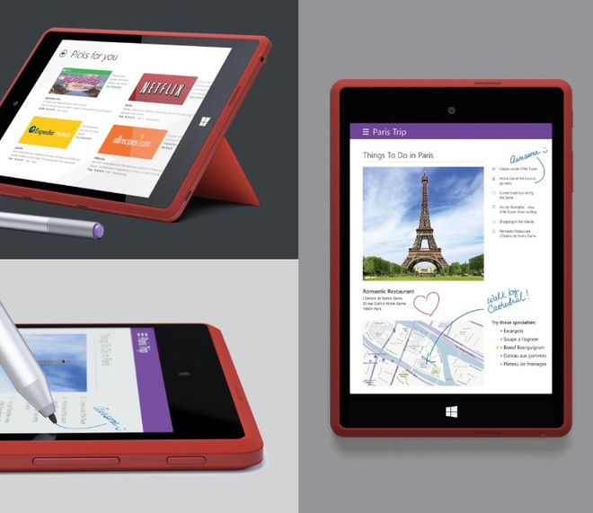  Hình ảnh quảng cáo của Surface Mini. 