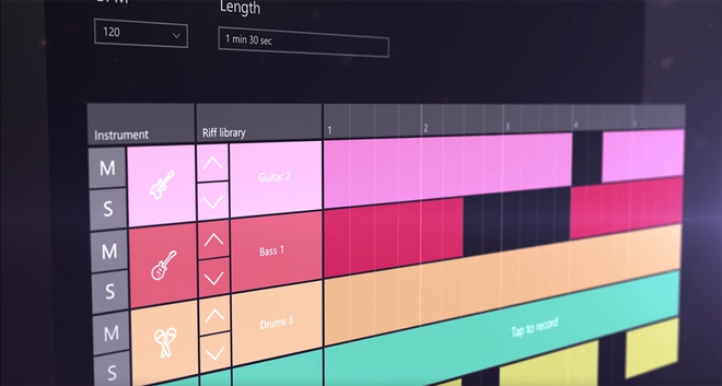  Microsoft có thể sẽ ra mắt tính năng Groove Music Maker, giúp sáng tạo âm nhạc. 
