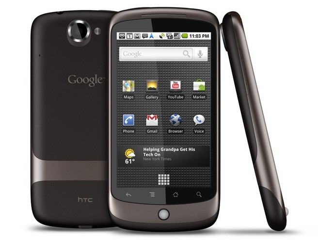  Nexus One, sự hợp tác giữa HTC và Google. 