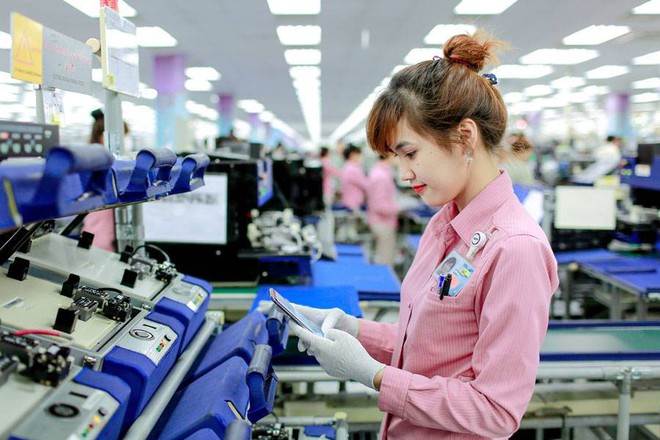  Hiện số lao động làm việc trong các&nbsp;nhà máy của Samsung tại Việt Nam là 160.000 người 