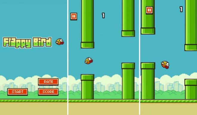  Chính lỗi chơi đơn giản của Flappy Bird lại là vũ khi gây nghiện tới hàng loạt người chơi trên toàn thế giới 