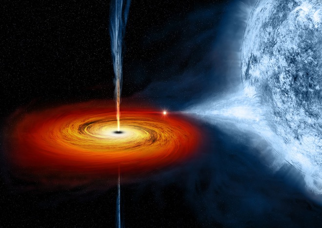  Hai lỗ đen này sẽ là một trong những cặp siêu hố đen được khám phá gần đây nhất và có thể sẽ hợp nhất thành một trong tương lai. 