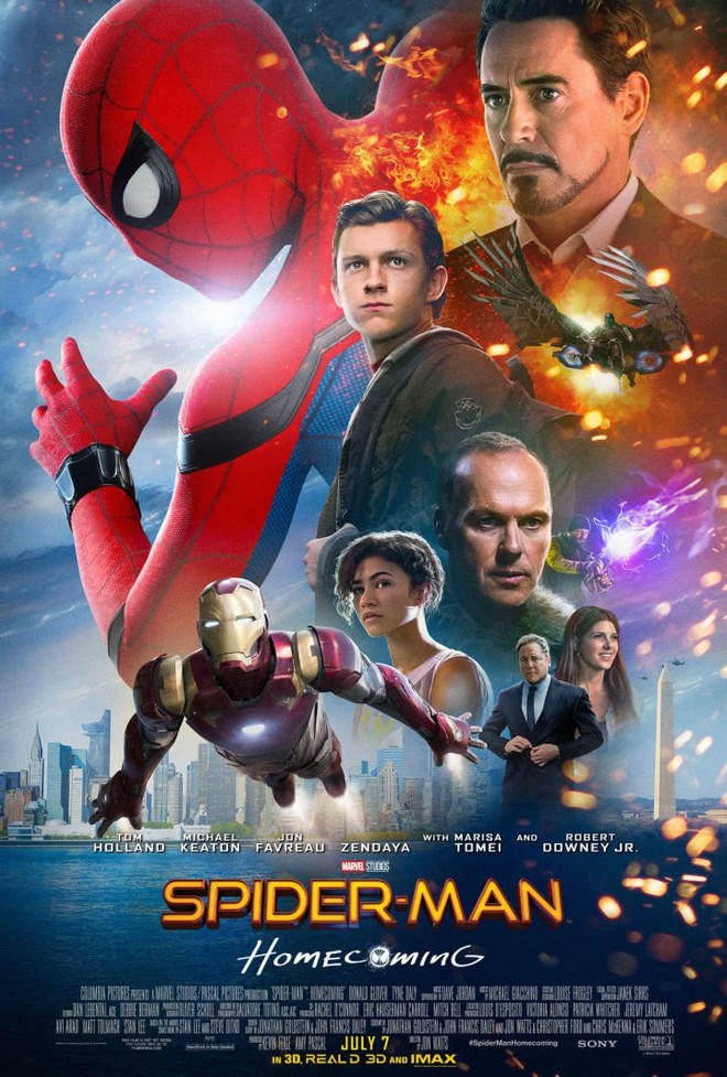 
Poster nguyên bản của Spider-Man: Homecoming.
