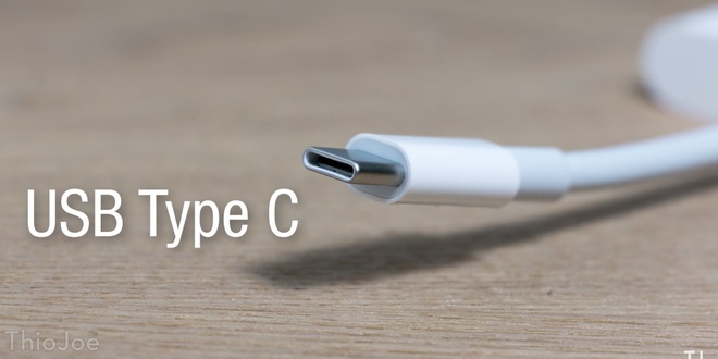  USB type C (viết tắt USB-C) thay thế nhanh cho chuẩn cũ. 