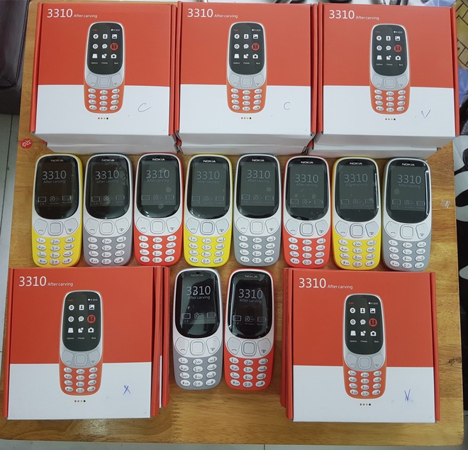Nokia 3310 hàng nhái được rao bán đầy trên mạng.