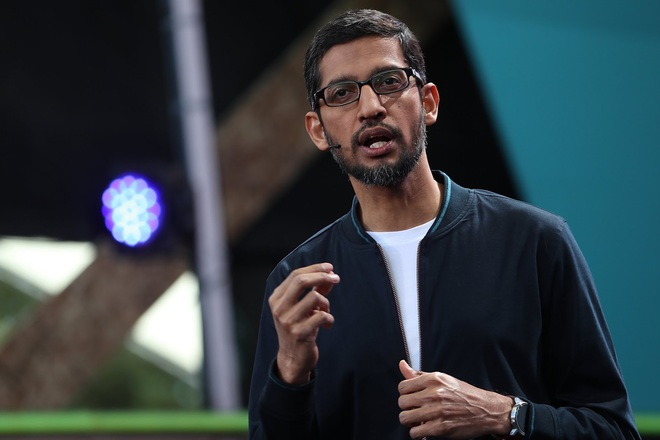  Sundar Pichai, giám đốc điều hành Google. 