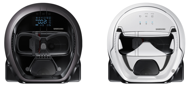 Samsung ra mắt máy hút bụi theo phong cách Star Wars, có kết nối WiFi và màn hình LCD - Ảnh 1.
