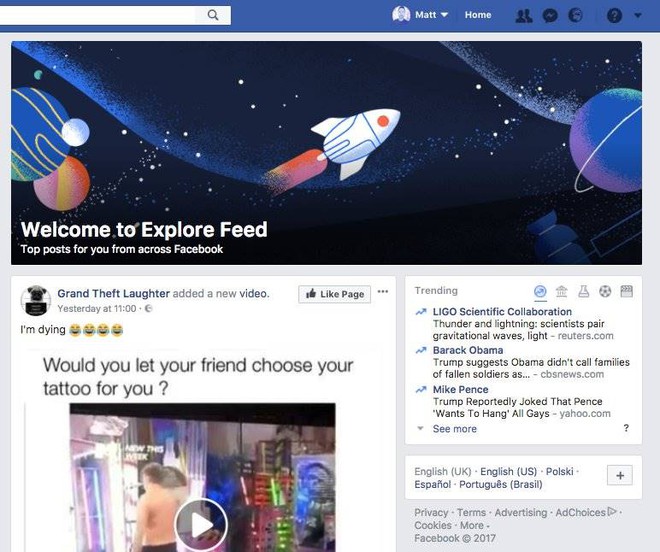 Thêm News Feed thứ hai, Facebook ngày càng loạn - Ảnh 1.