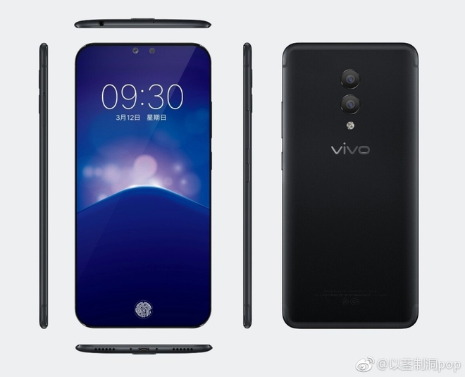 Rò rỉ hình ảnh smartphone Vivo Xplay7, cảm biến vân tay dưới màn hình, Snapdragon 845, camera zoom quang 4x - Ảnh 2.