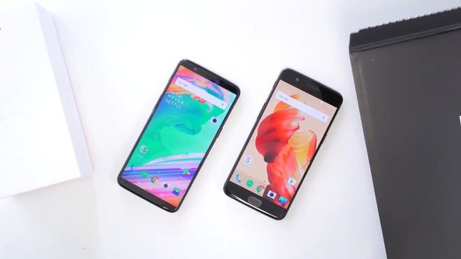 Xuất hiện video mở hộp sớm OnePlus 5T, viền mỏng giống Galaxy S8, có nhận diện khuôn mặt giống iPhone X - Ảnh 3.