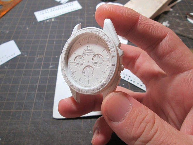 Nghệ nhân Nhật làm đồng hồ bằng giấy bồi siêu chi tiết: Kim giờ, thân máy cho đến dây đeo đều y như thật - Ảnh 5.