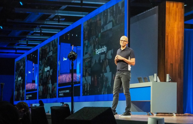  CEO Satya Nadella của Microsoft. 