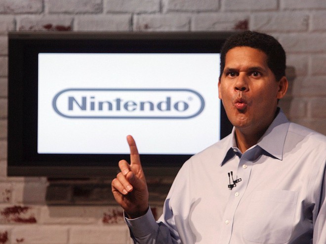  Chủ tịch của Nintendo Bắc Mỹ Reggie Fils-Aime. 