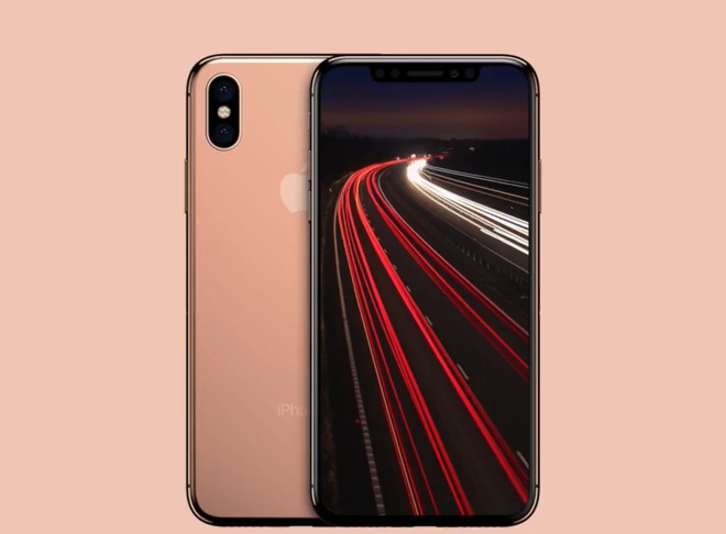  Với mặt trước màu đen, iPhone X trở nên đẹp hơn ở mọi tuỳ chọn màu sắc khác nhau 