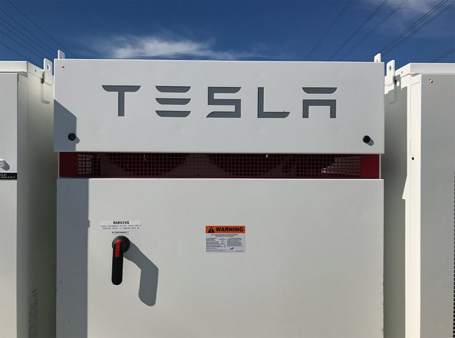  Hệ thống pin Powerpack của Tesla. 