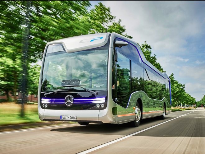  Chiếc Future Bus tiết kiệm nhiên liệu hơn buýt thường. 