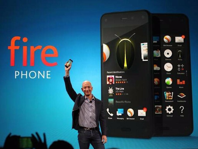  Amazon đã giảm giá Fire Phone từ 199 USD xuống còn 0,99 USD (kèm hợp đồng 2 năm) ngay trong tháng đầu tiên mở bán. 