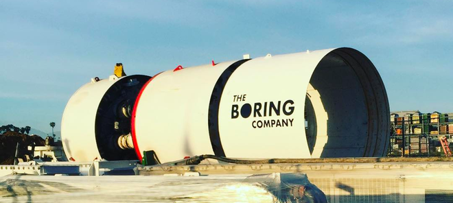 
Dự án mới nhất của Musk mang tên The Boring Company - Công ty Nhàm Chán (là một cách chơi chữ, vì từ “boring” vừa nghĩa là khoan và đào, lại vừa có nghĩa là nhạt nhẽo).
