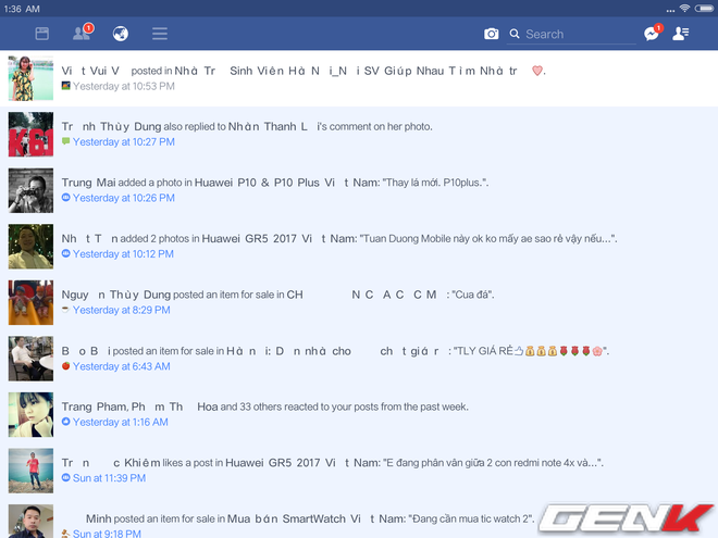 Ngay cả Facebook cũng gặp lỗi hiển thị