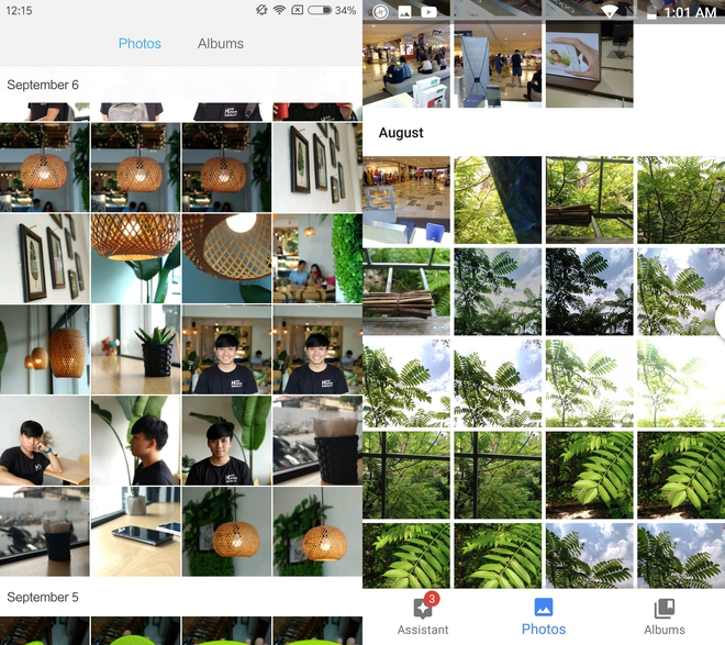  Ứng dụng quản lý ảnh của Xiaomi và Google Photos 