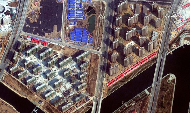 Từng được gọi là thành phố ma, Zhengdong hiện đang làm rất tốt. Tình hình đã cải thiện đáng kể với nhiều tòa nhà mọc lên.