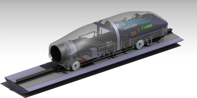 Cấu tạo con tàu của đội WARR Hyperloop