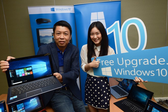 Chính sách cập nhật miễn phí Windows 10 đã giúp Microsoft tăng thị phần đáng kể