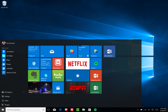 Windows 10 sẽ mở rộng phạm vị ảnh hưởng của mình