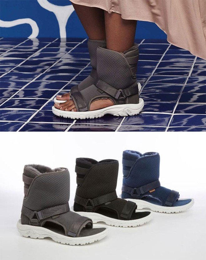  Đi mùa đông thì lạnh, mùa hè thì nóng? Không, dụng ý của người thiết kế là để khách hàng cảm thụ được thời tiết qua đôi bàn chân 